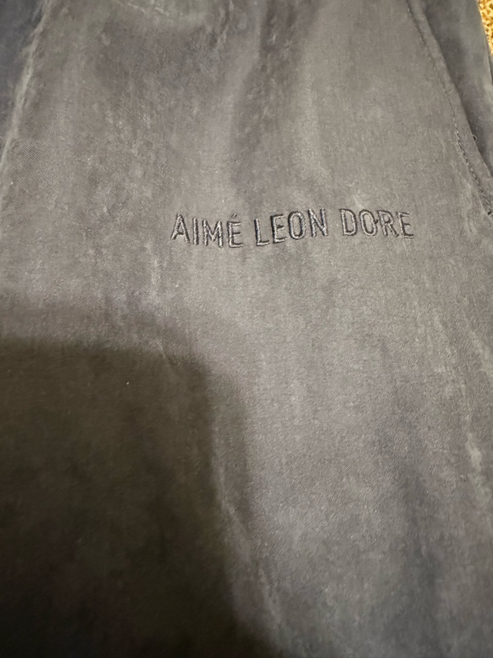 Aime Leon Dore Navy Elastic-Waist Jogger Pants - Picture 2 of 10